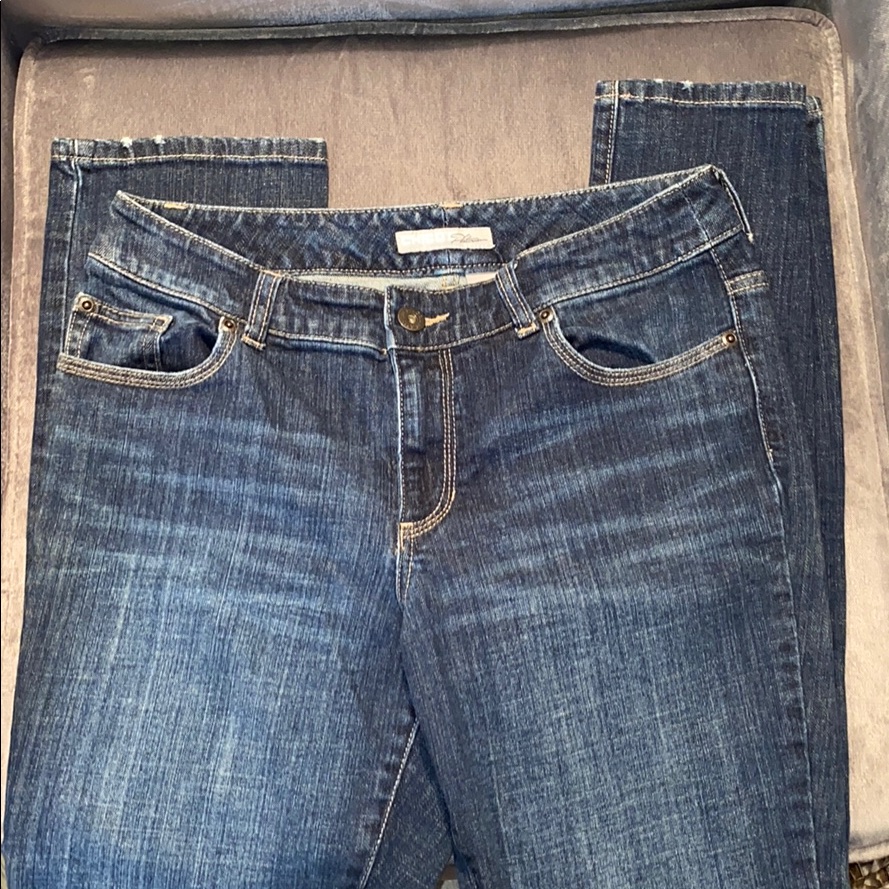 Chicos Brand Platinum Covetous Wash Jeans